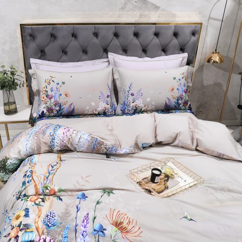LuxuryRest - Taies d'oreiller en coton égyptien, lot de 2