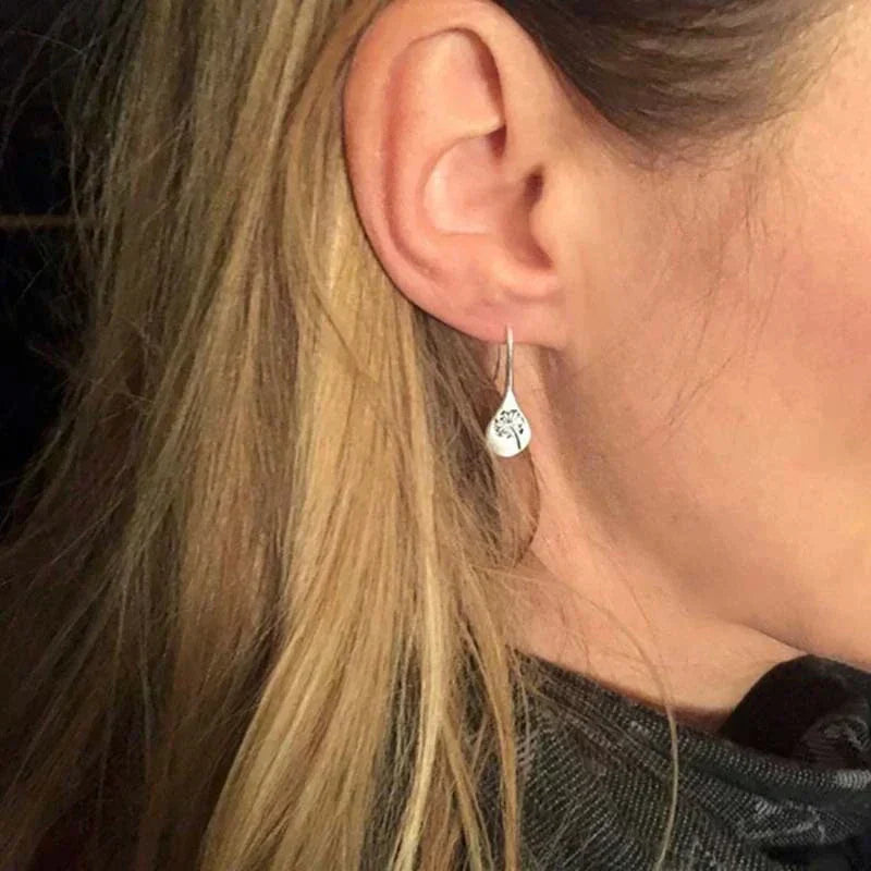 Amira - Dandelion Earrings in 925 Sterling Silver