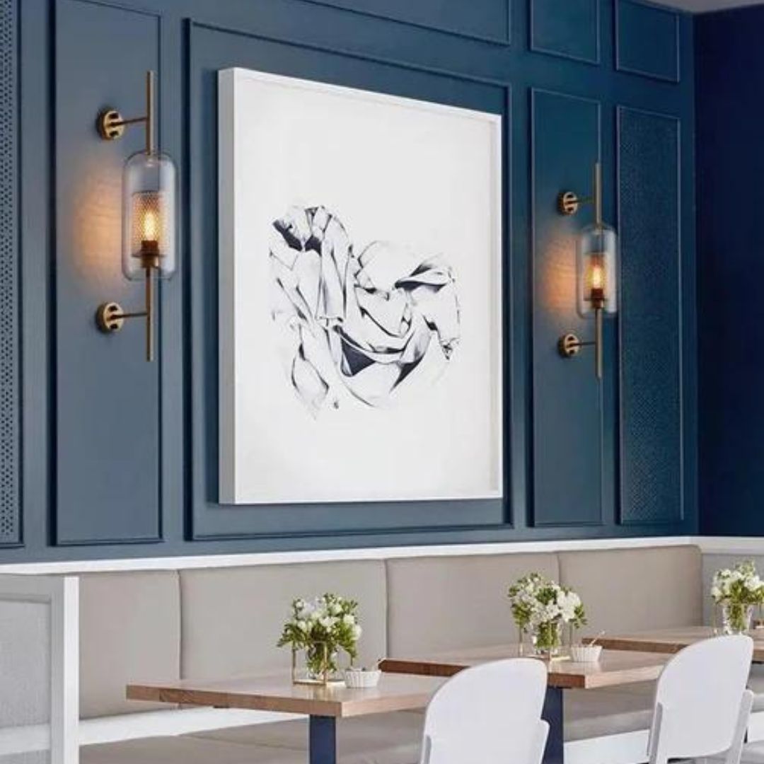 ClarityWall - Elegant Wall Sconce for Warm Lighting