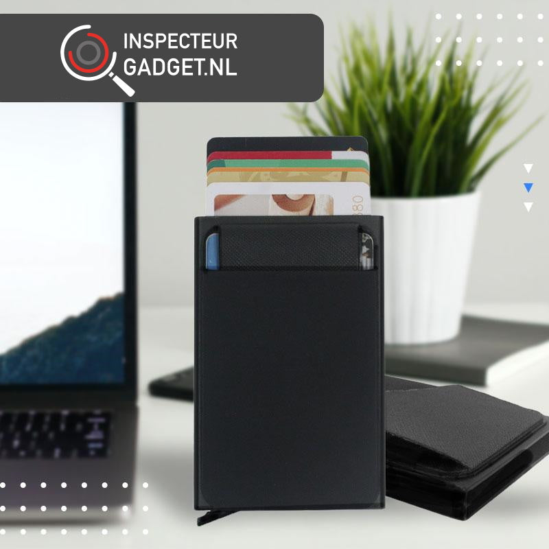 Pop-Out Wallet - RFID Blocking Aluminum Card Holder