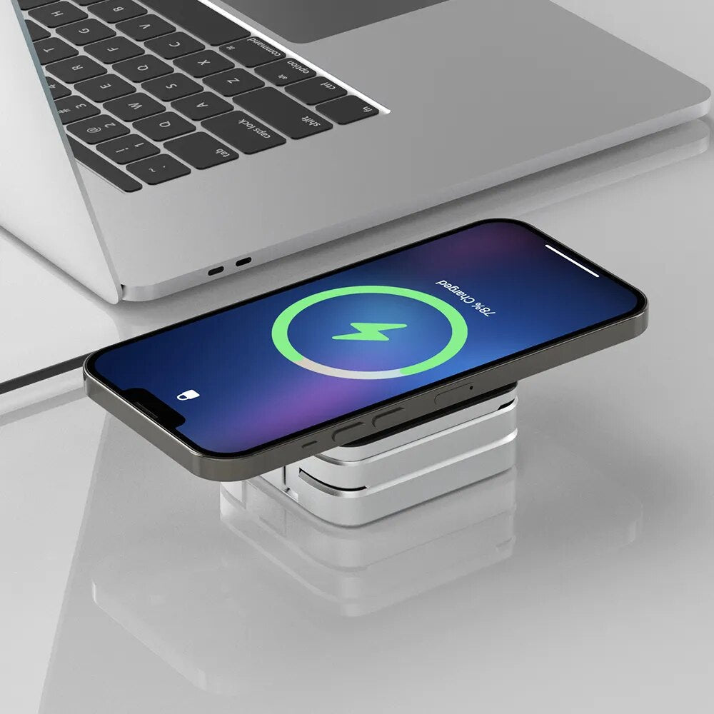Infinite Power - Chargeur Sans Fil 3-en-1 Smartphones