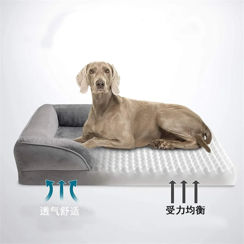 Max Comfort - Luxury Orthopedic Dog Sofa for Optimal Rest