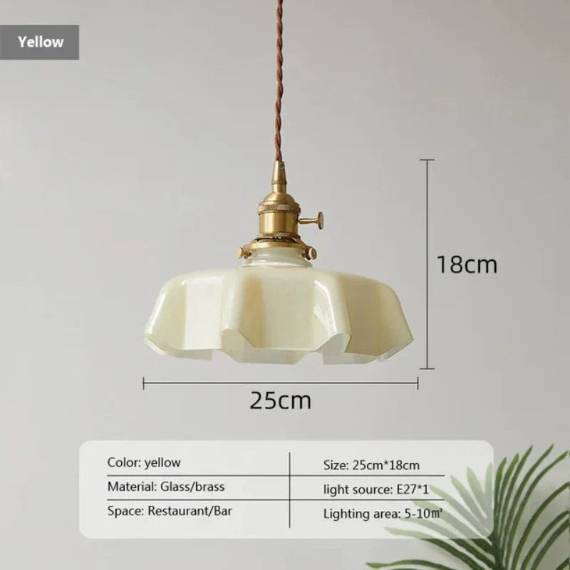 Luxora - Suspension en laiton au charme retro francais