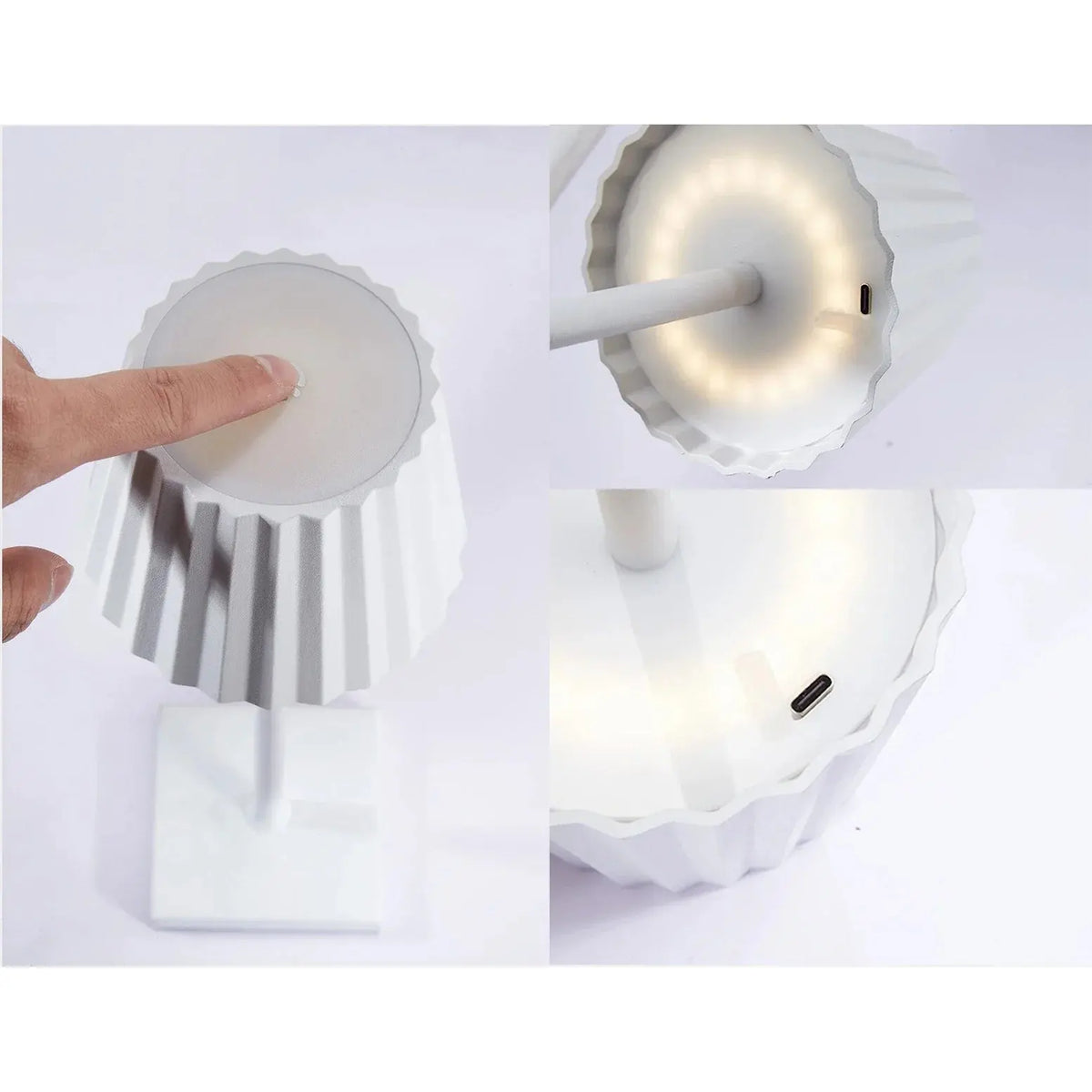Arlo - Rechargeable Wireless LED Table Lamp with Scandinavian Design