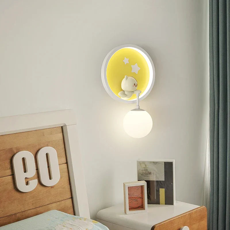 RomanticWall Light - Animal Wall Sconce for Kids' Bedroom