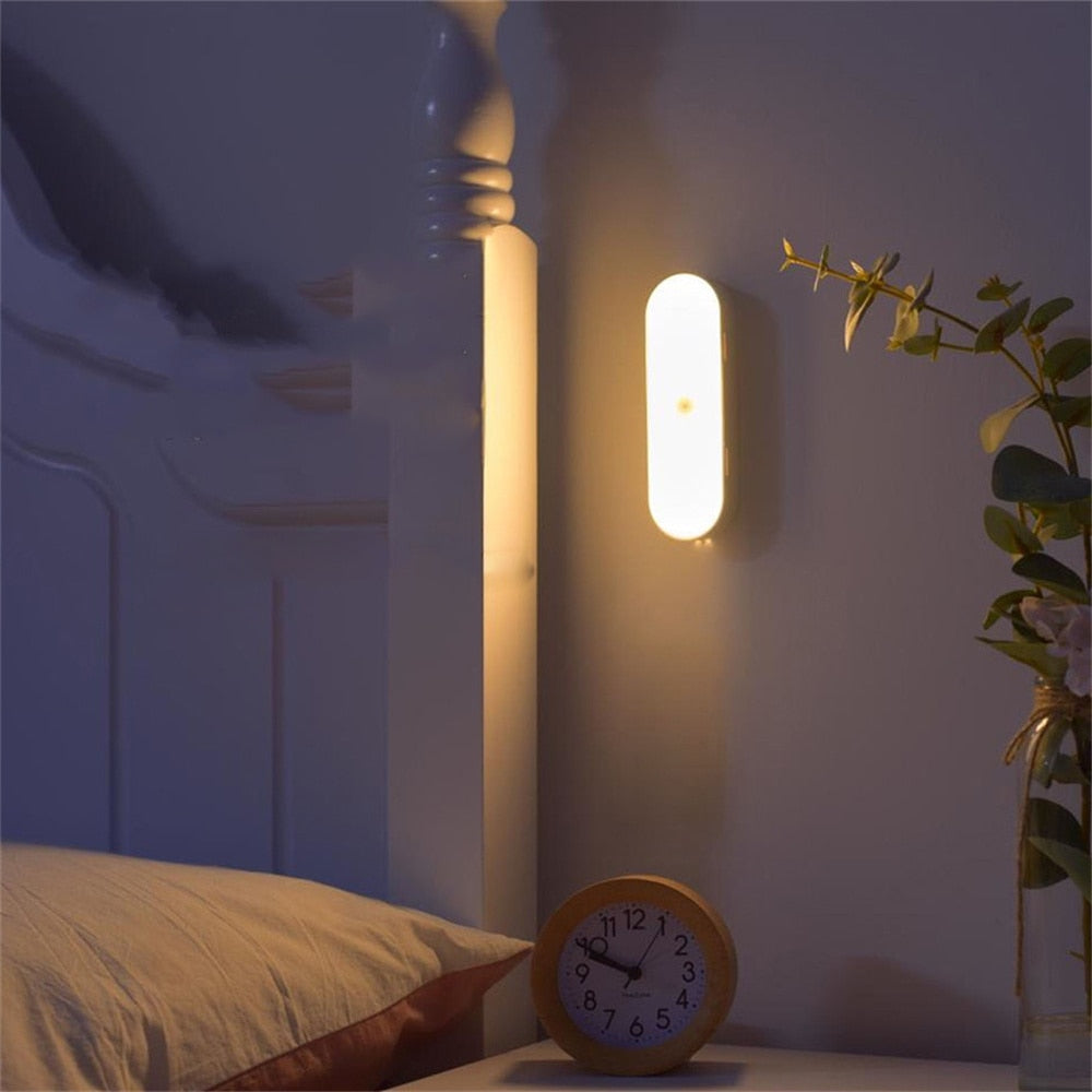 Brighte - Applique murale sans fil rechargeable a detecteur de mouvement
