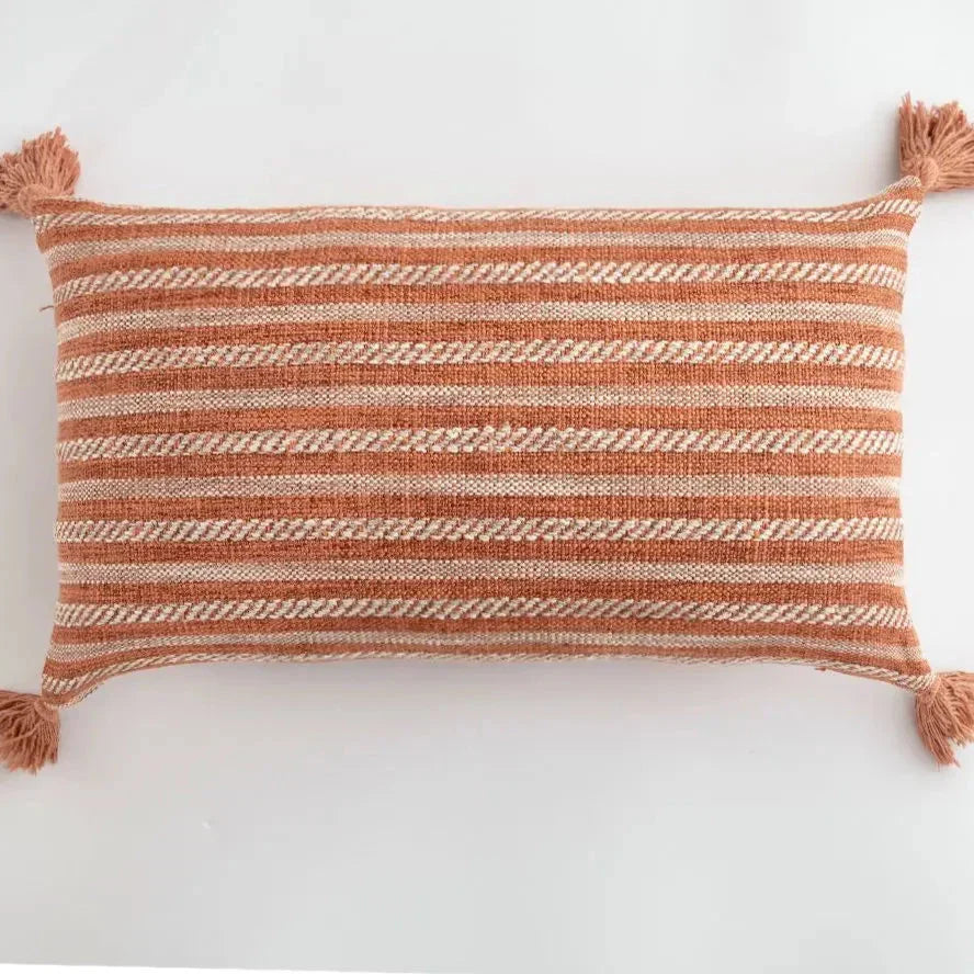 Elegance Loft - Linen Cushion Cover with Fringe for Any Interior