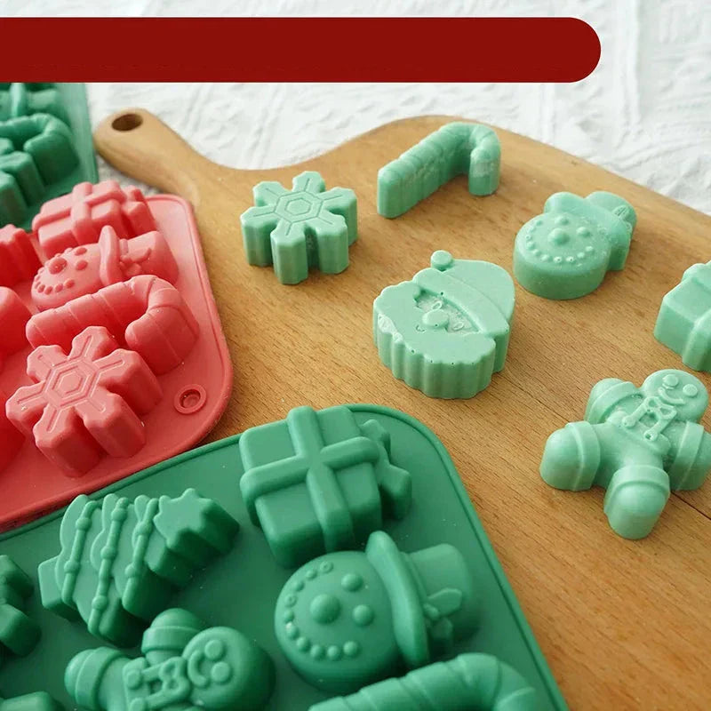 FestiChoco - Luxury Silicone Mold for Festive Chocolates