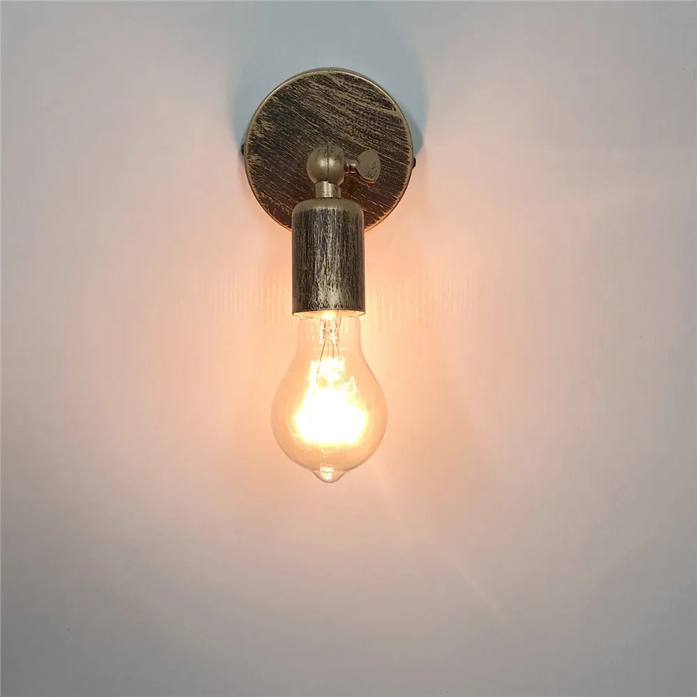 IndustrialGlow - Retro Industrial Adjustable Wall Sconce