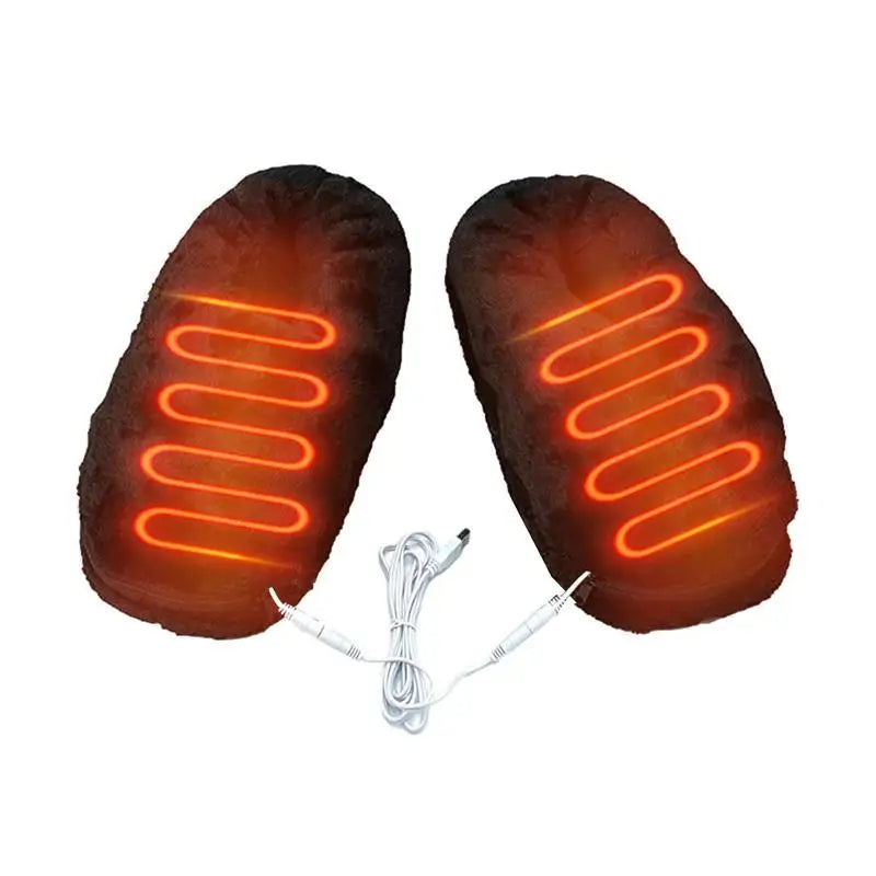HeatCloud Slippers - Soft USB Heated Slippers for Ultimate Comfort