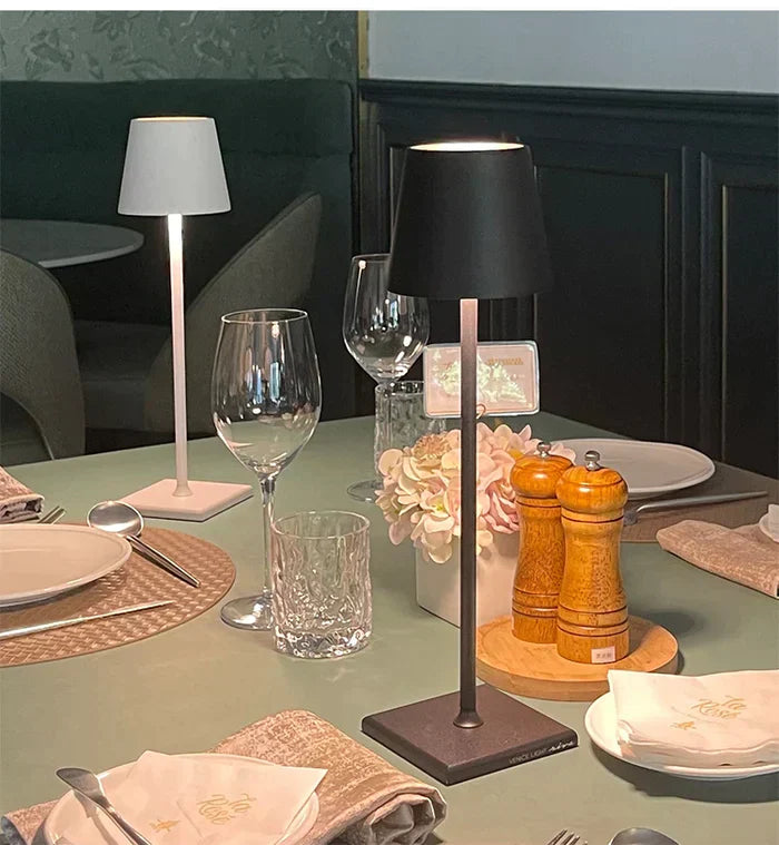 Zwendara - Rechargeable Cordless Table Lamp for an Elegant Interior