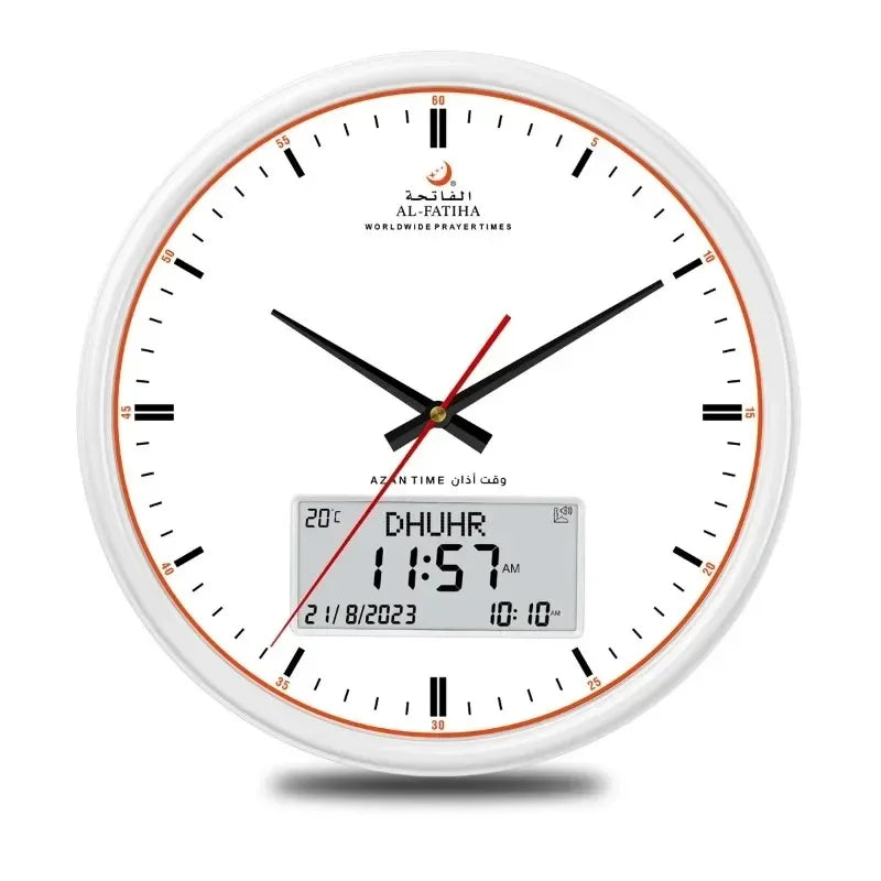 PrayerTime Clock - Smart Wall Clock with Prayer Call Alerts