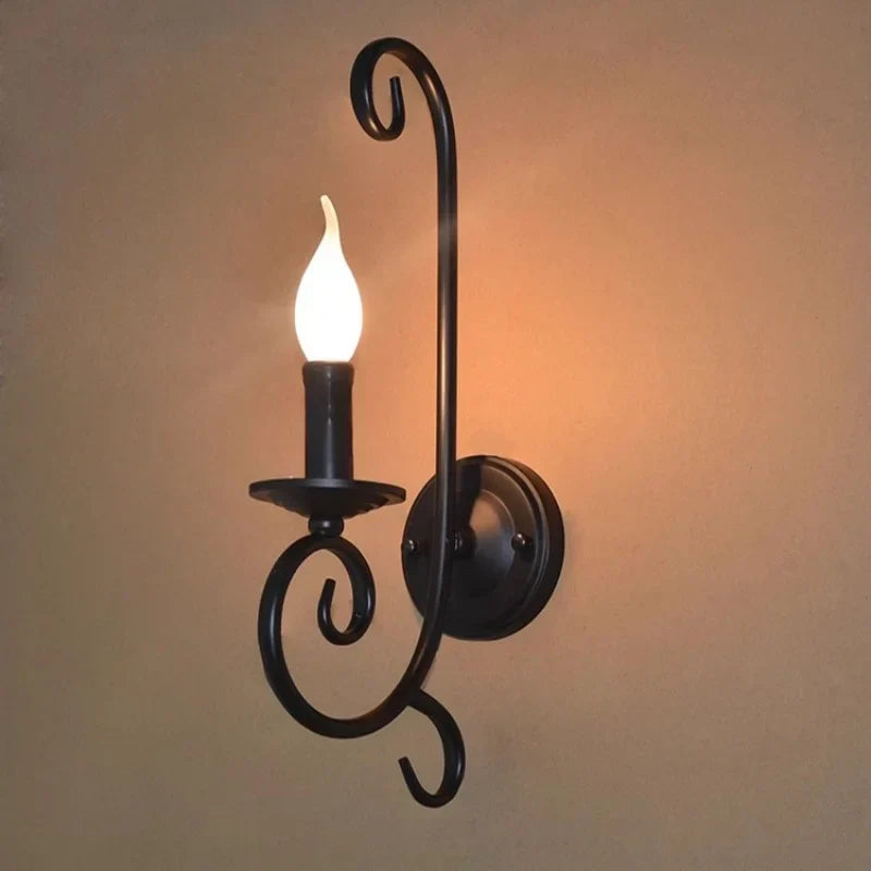 VintageGlow Wall Light - Industrial Vintage Metal Sconce