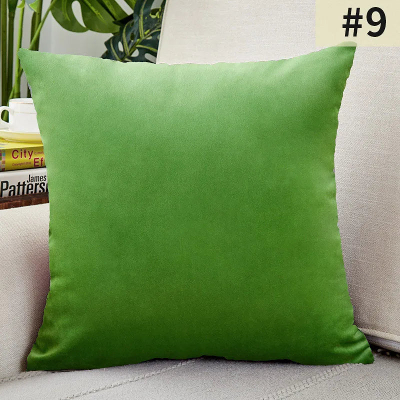 VelvetChic Cushion Cover - Solid Velvet Cover for a Luxurious Interior