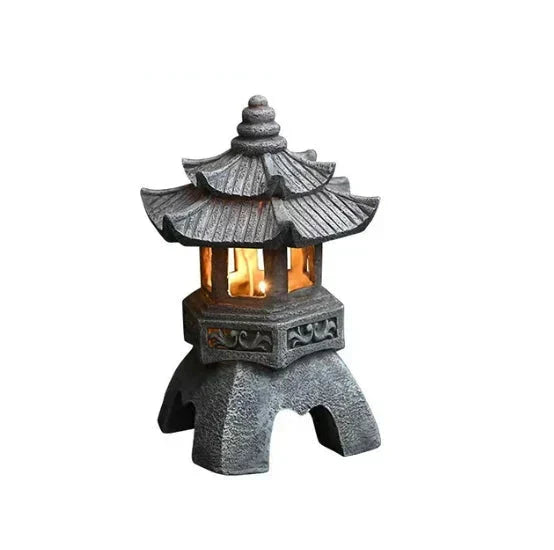 ZenGlow - Lanterne solaire de jardin au style japonais