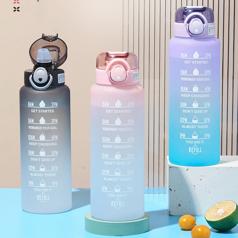 GoalHydrate Bottle - Bouteille Motivante Quotidienne