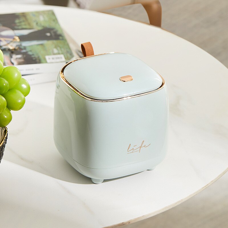 LuxeBin - Poubelle de Table Élégante pour Espace