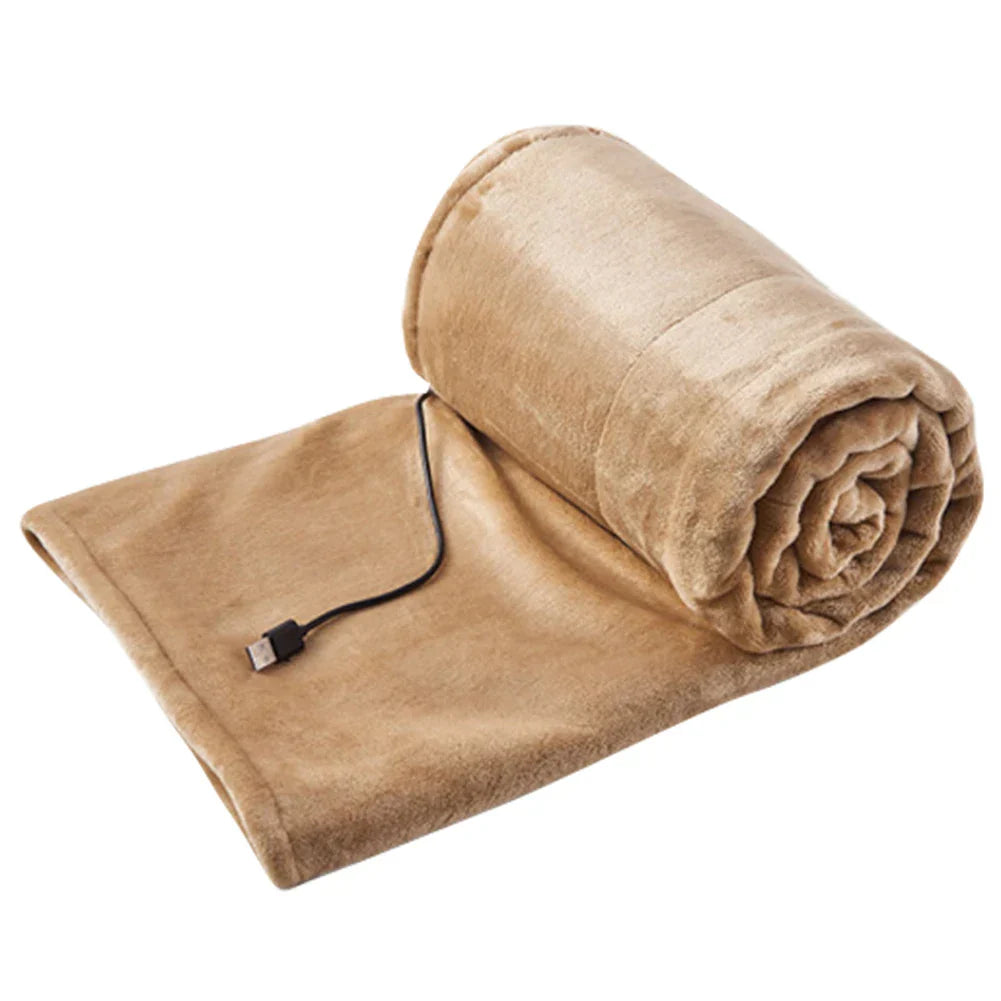 Weltherm - Portable USB Heated Blanket for Home and Office