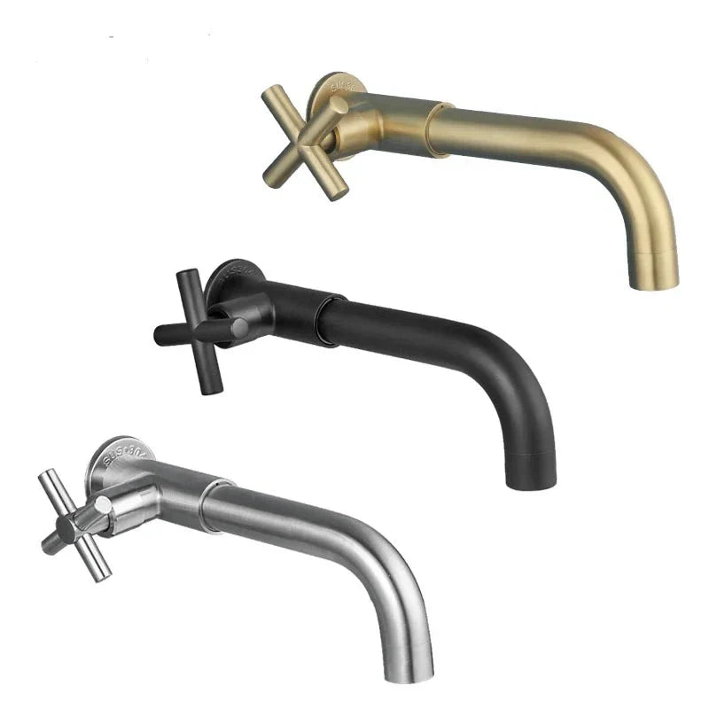TorrentGlide - Waterfall Wall-Mounted Bathroom Faucet