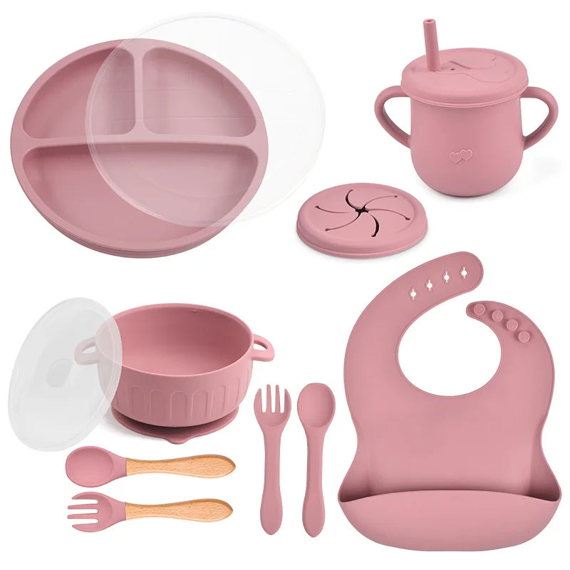 BabyCare Set - Service 10 Pièces Sans BPA pour Bébé