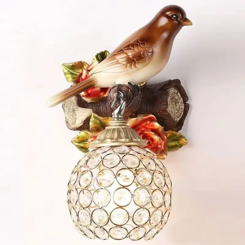 BirdGlow - LED Bird Wall Light for Bedroom and Living Room