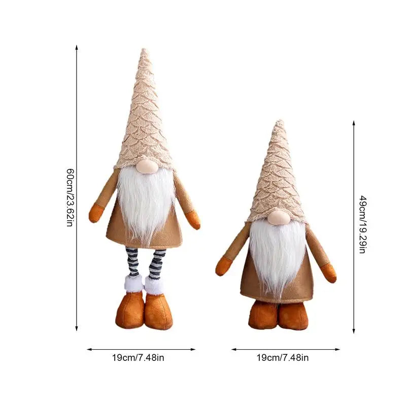 AlvinHearth - Adjustable Christmas Gnomes for Elegant Cozy Decor