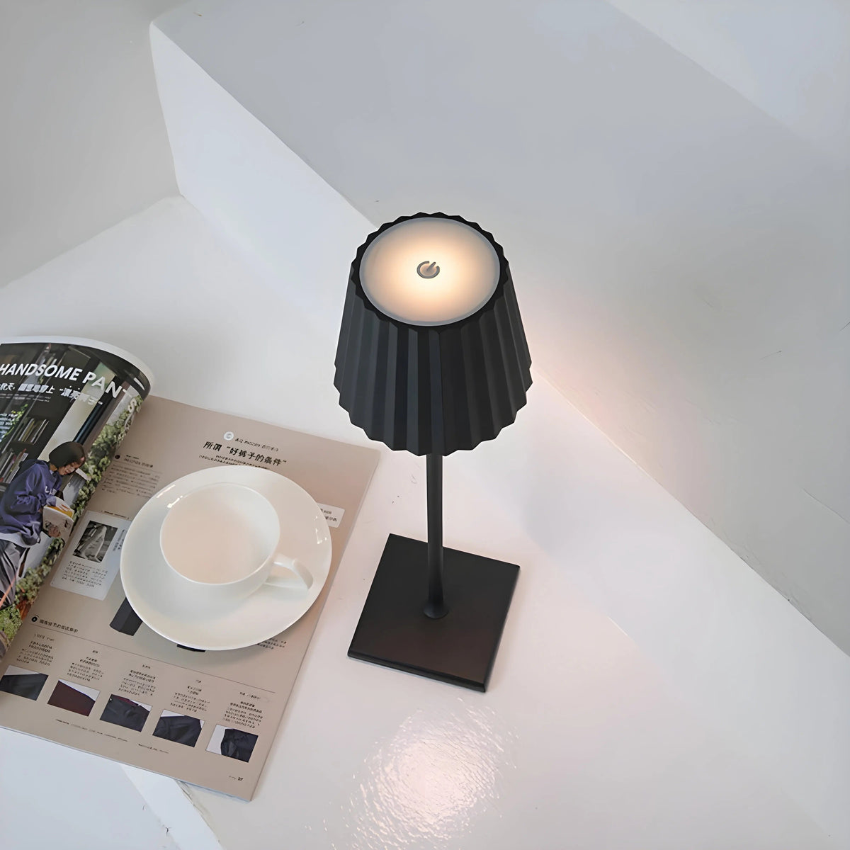 Arlo - Rechargeable Wireless LED Table Lamp with Scandinavian Design