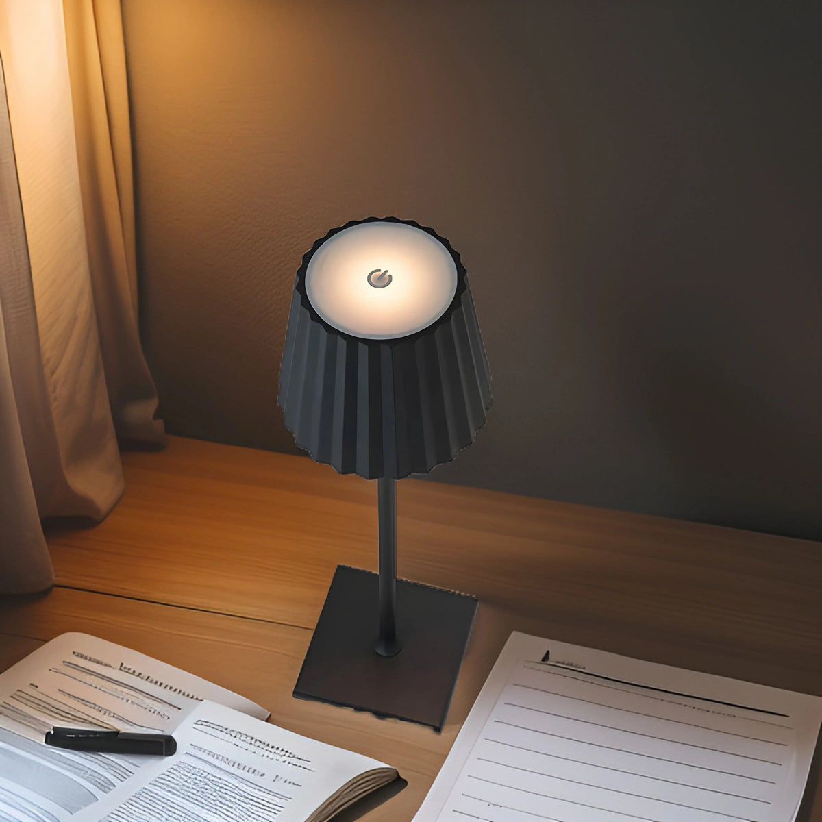 Arlo - Rechargeable Wireless LED Table Lamp with Scandinavian Design