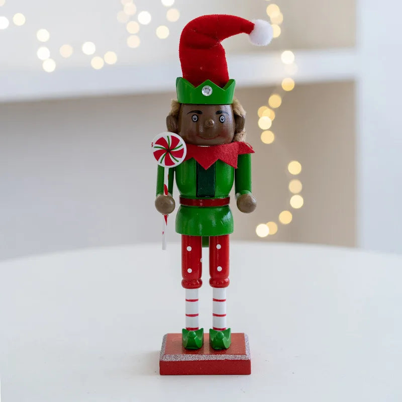 Wooden Christmas Elves - Timeless Traditional Decoration