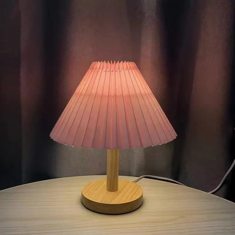 Pleat Table Lamp - Foldable LED Design Lamp for a Unique Touch