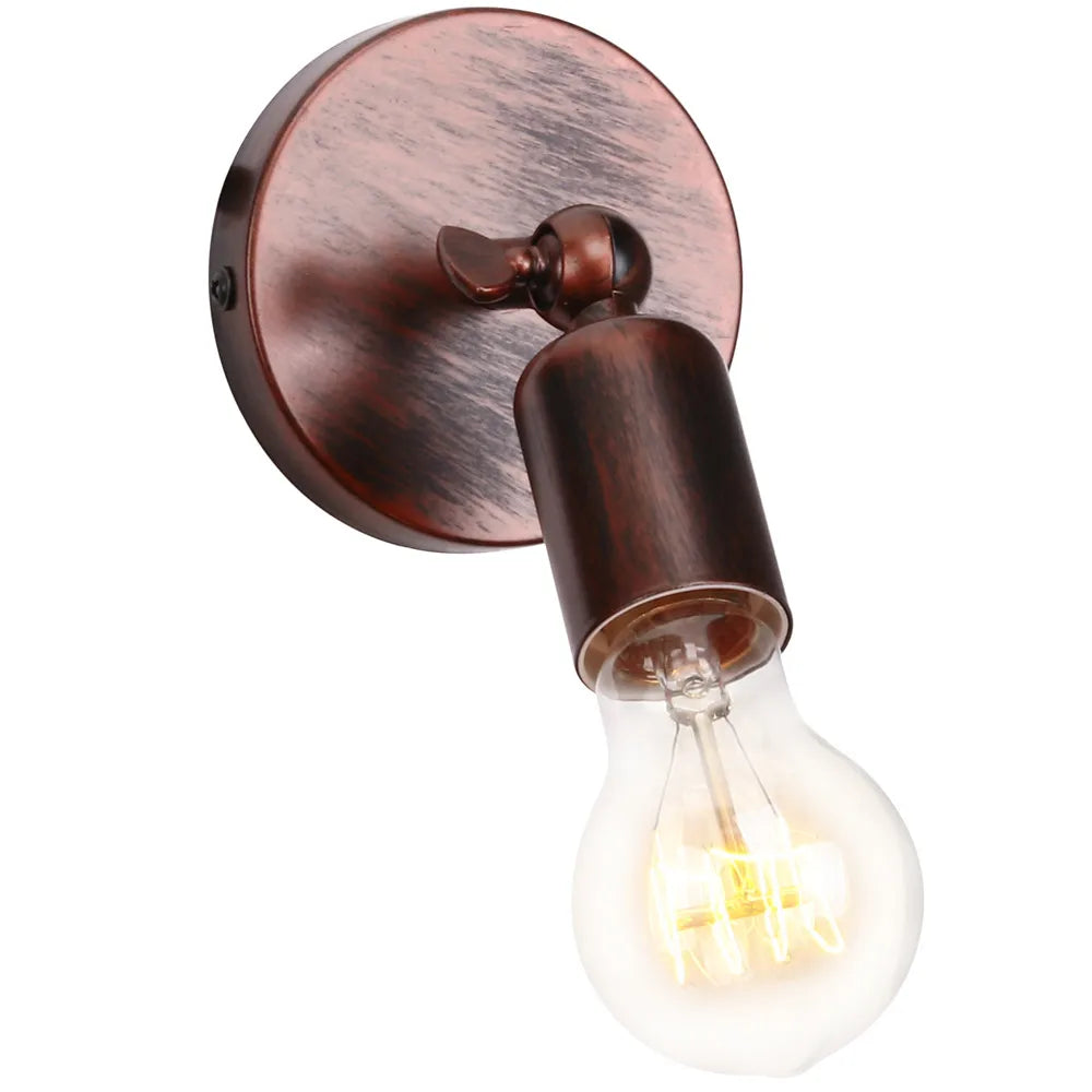 IndustrialGlow - Retro Industrial Adjustable Wall Sconce