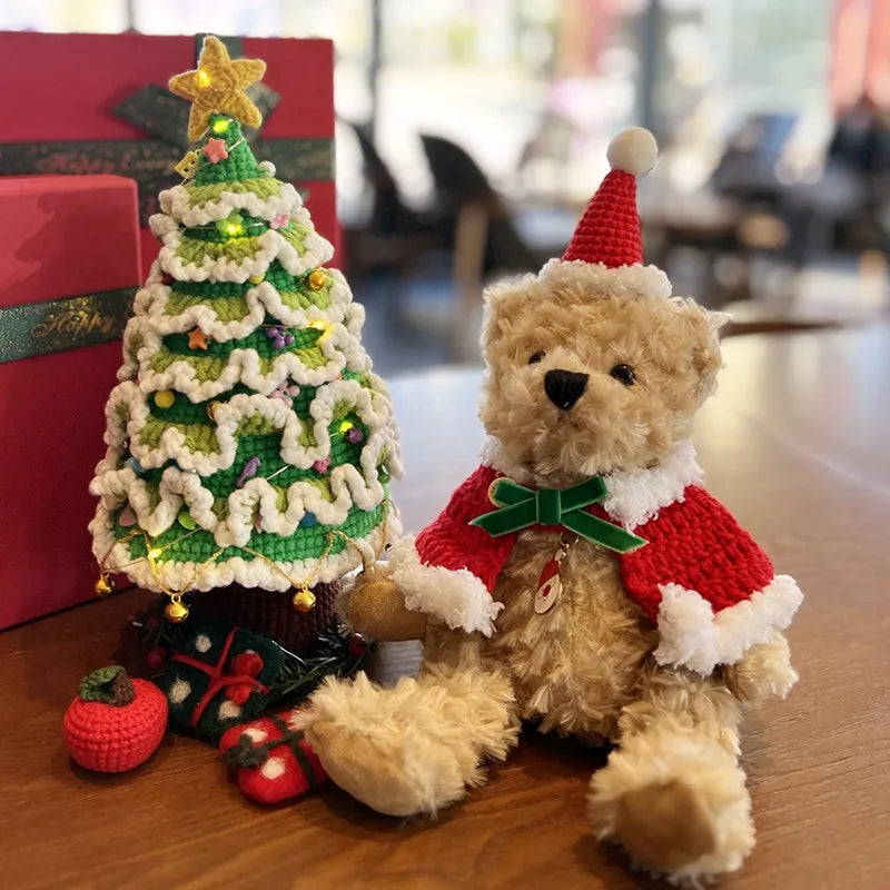Teddy Bear Plush - Cuddly Companion with Interchangeable Outfit