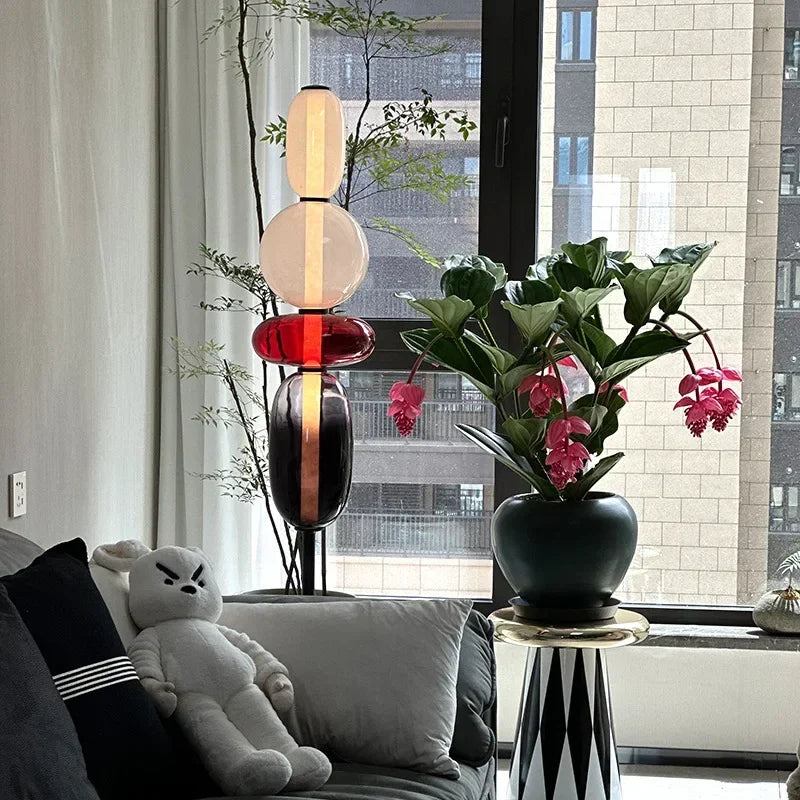 ChromaLuxe - Colorful Accent Floor Lamp