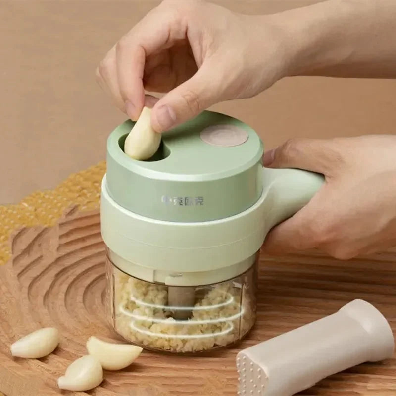 FlexiSlice - 4-in-1 Electric Slicer for Fast Cooking