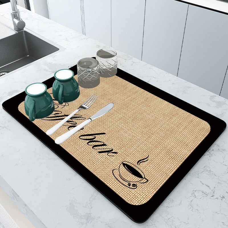 Absorbmat Premium - The Perfect Kitchen Mat for Beautifully Dry Dishes