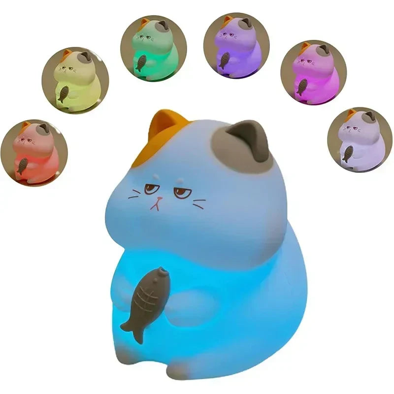 Nimzee - Wireless RGB Cat Night Light