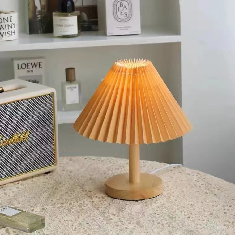Pleat Table Lamp - Foldable LED Design Lamp for a Unique Touch