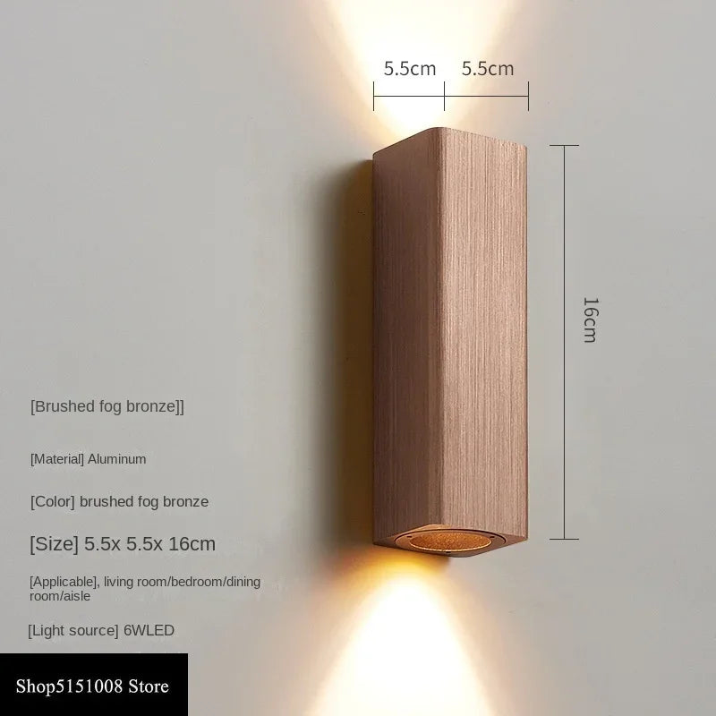 Nyvora - Elegant LED Wall Sconce for Bedroom and Hallway