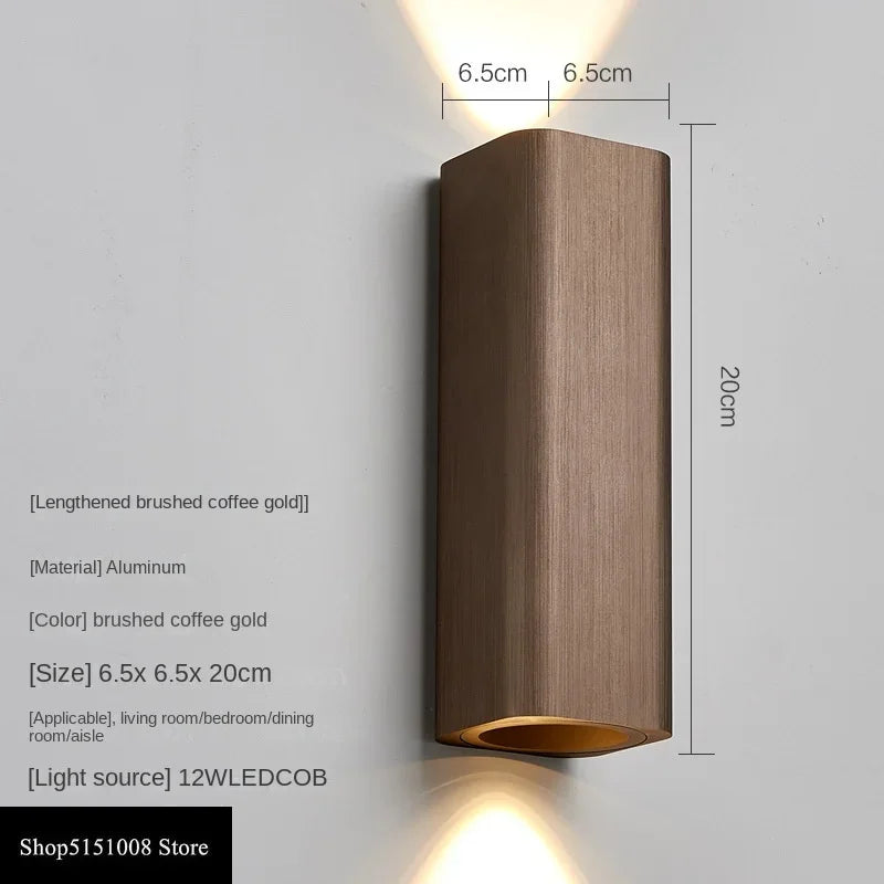 Nyvora - Elegant LED Wall Sconce for Bedroom and Hallway