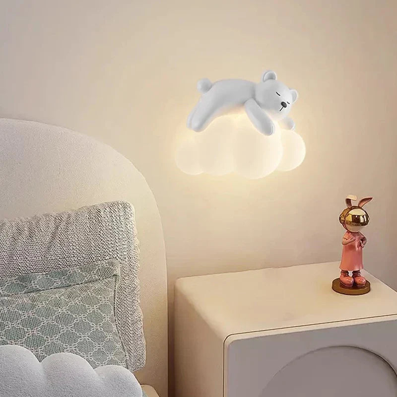 PandaGlow Lamp - Soft LED Wall Lamp for Kids' Room