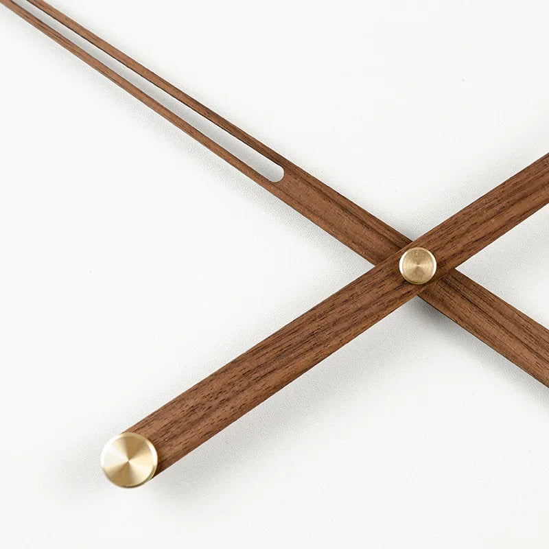 WoodSphere Clock - DIY Walnut Wood Wall Clock