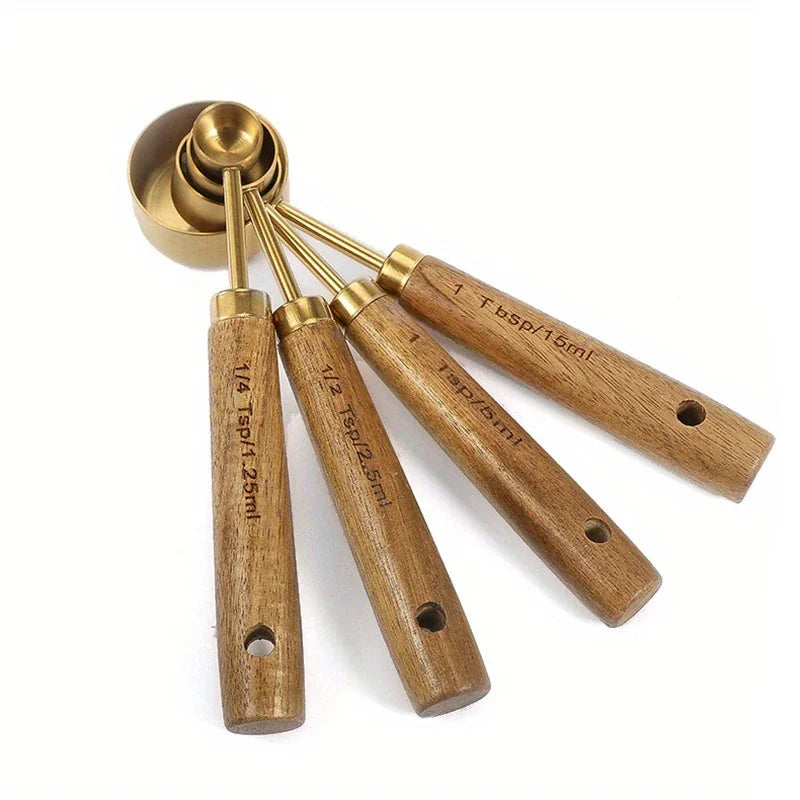 MeasureSet - Stainless Steel Measuring Spoons and Cups Set