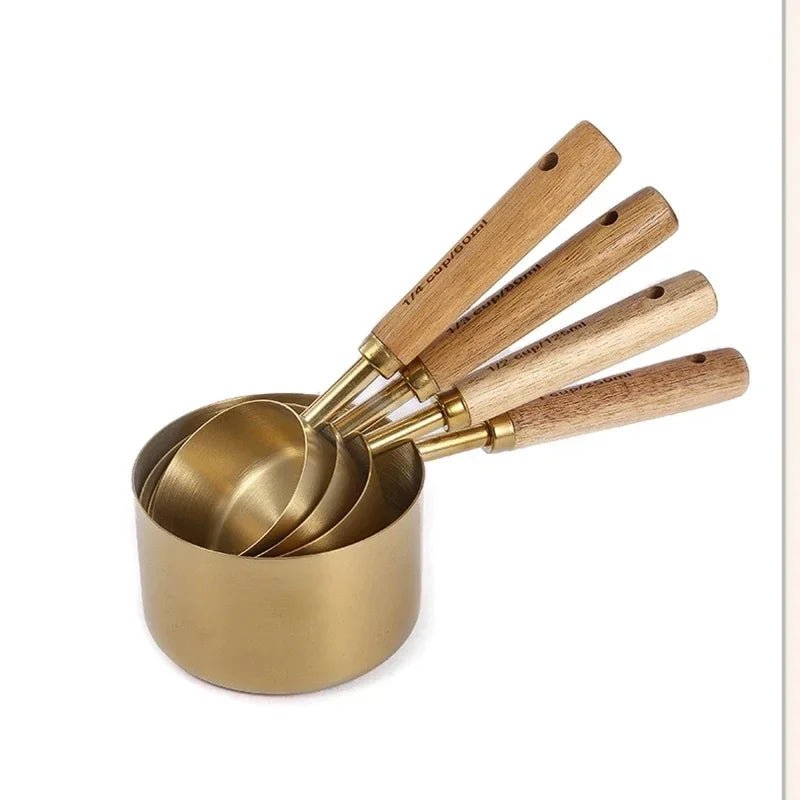 MeasureSet - Stainless Steel Measuring Spoons and Cups Set