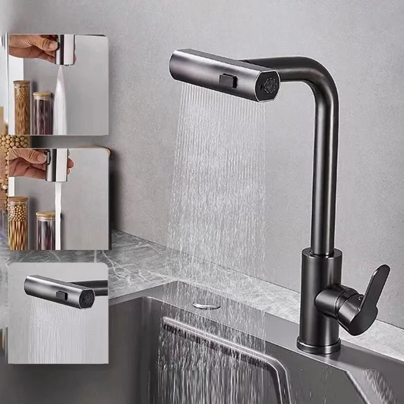 Streamline Faucet - Modern Waterfall Kitchen Faucet