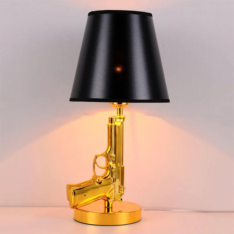 ArtDeLumière - Bold Desk Lamp with Pistol-Inspired Design
