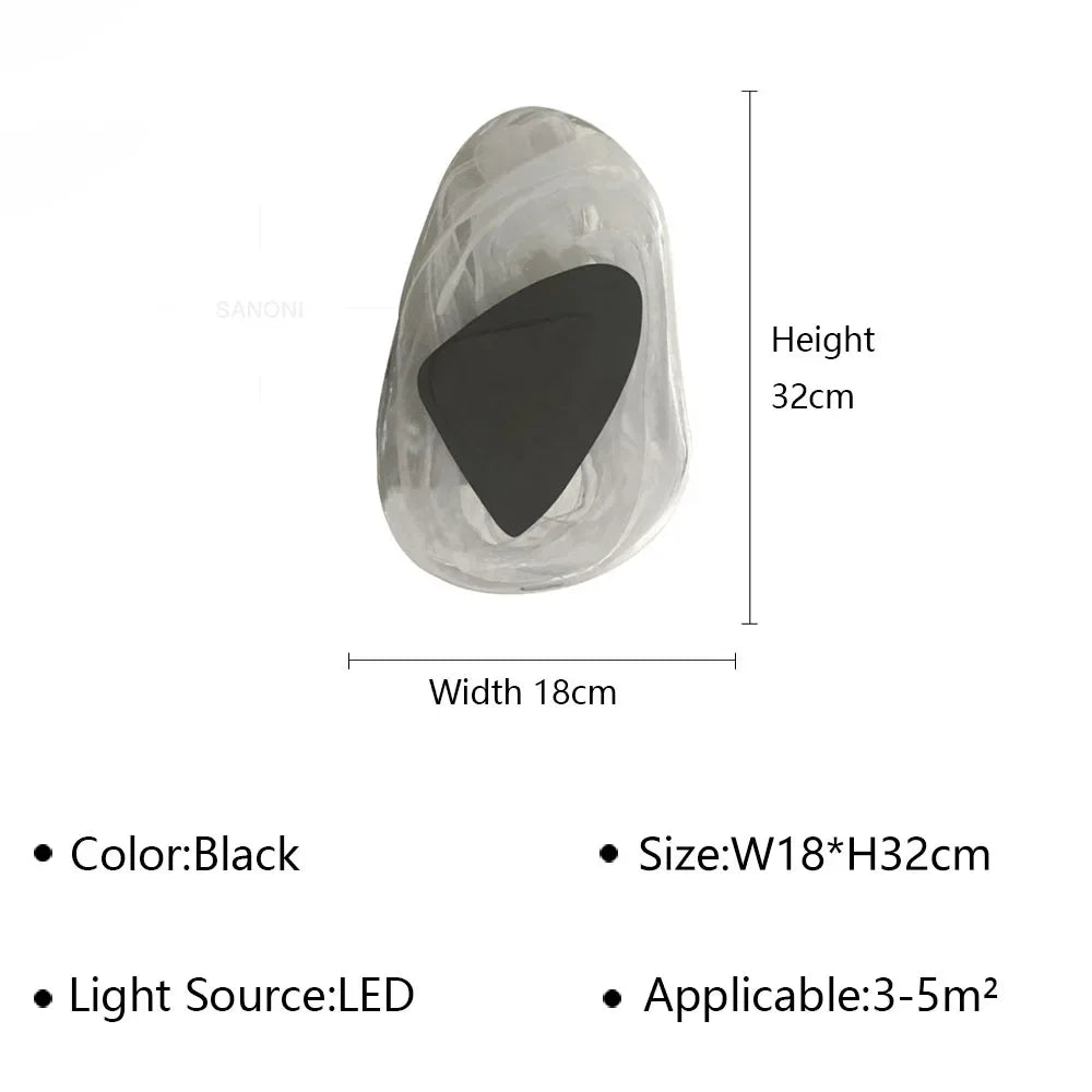 GlowElegance - Applique murale LED pour chambre et salon