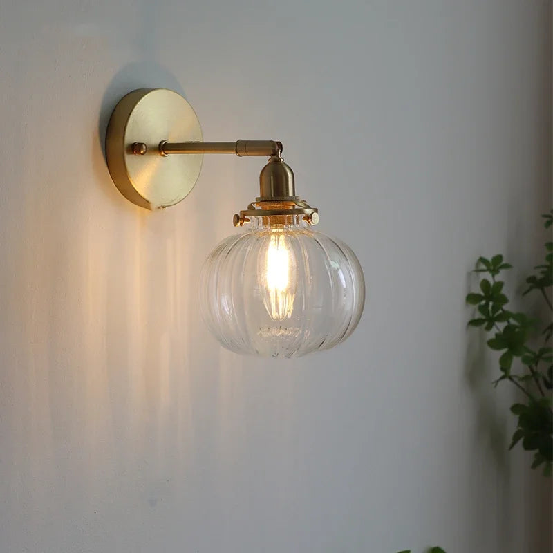 LightCrown - Modern Glass and Metal Wall Sconce