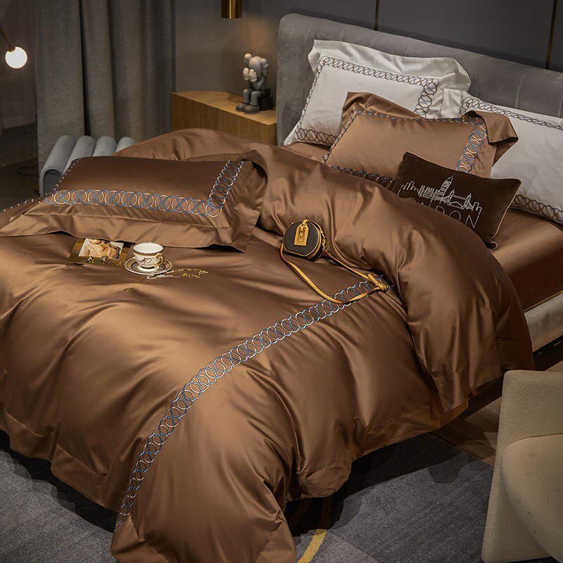Sunstone Reves - Luxury Egyptian Cotton Duvet Cover