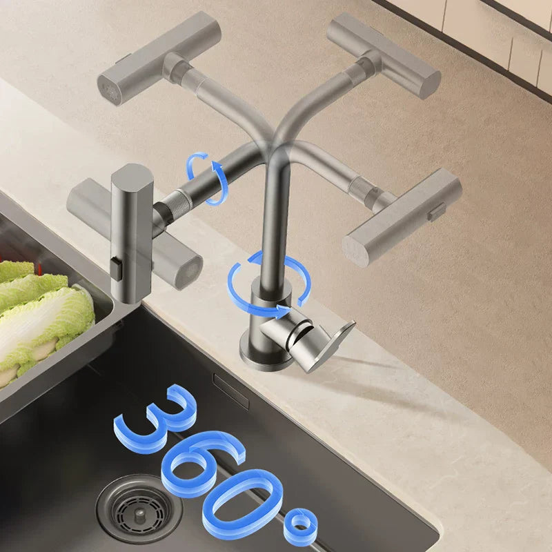 Streamline Faucet - Modern Waterfall Kitchen Faucet