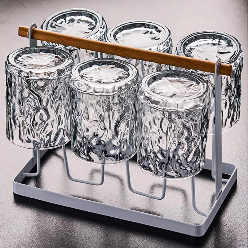 Glacio - Whiskey Glasses with Reindeer Stand for Festive Nights
